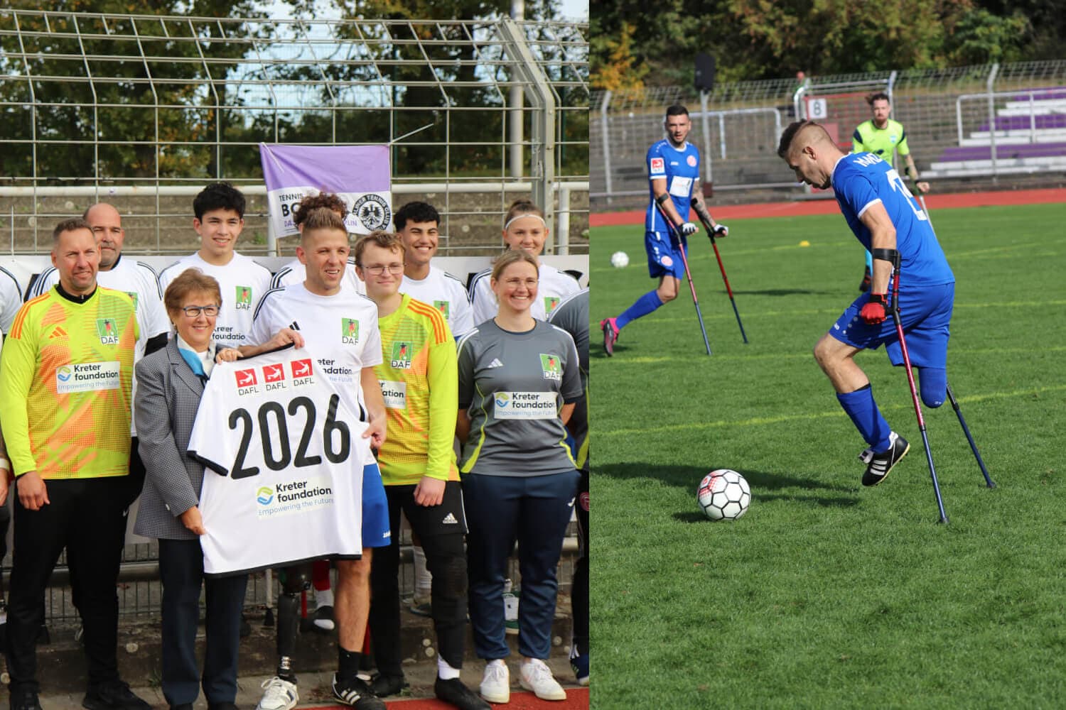 The Kreter Foundation supports the German National Team on the road to 2026 World Cup